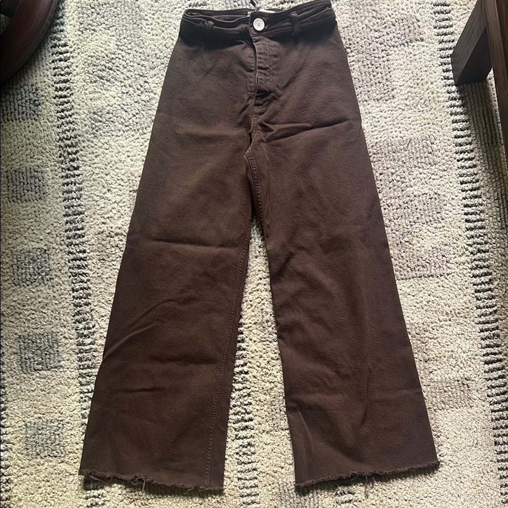 Zara Marine Straight Pants